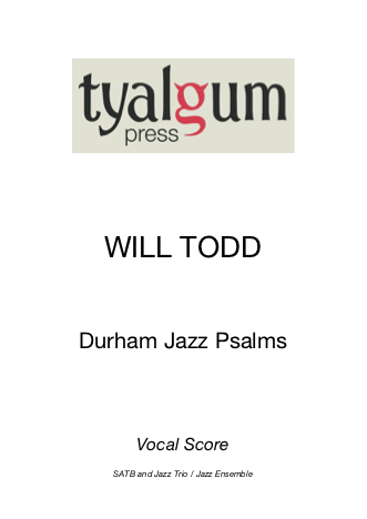 Durham Jazz Psalms Vocal Score