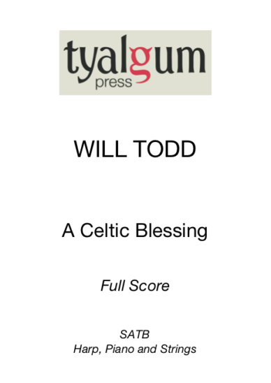 A Celtic Blessing Full Score