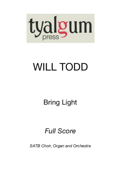 Bring Light Full Score
