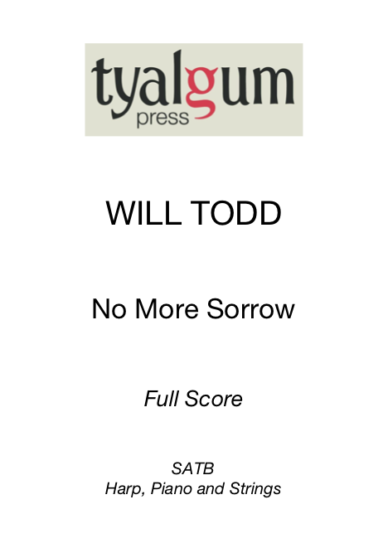 No More Sorrow Full Score