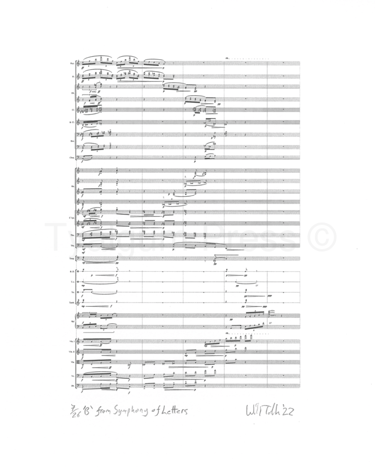 B from Symphony of Letters