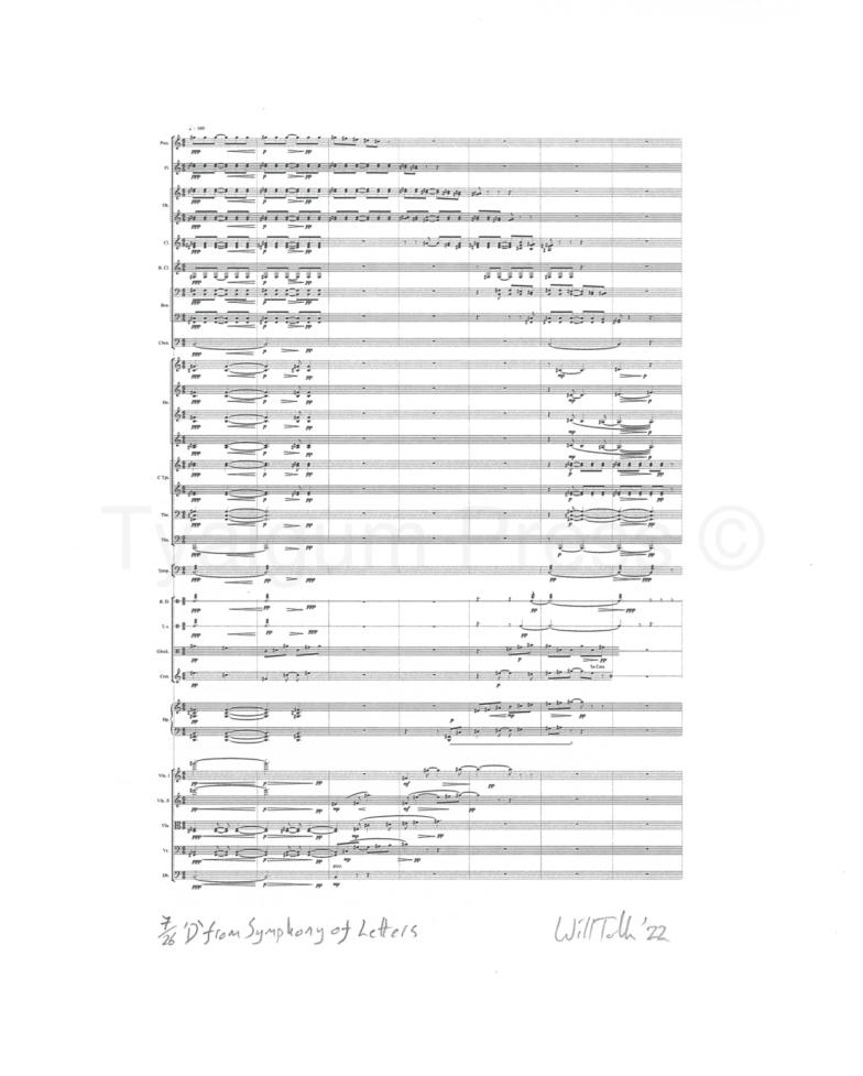 D from Symphony of Letters