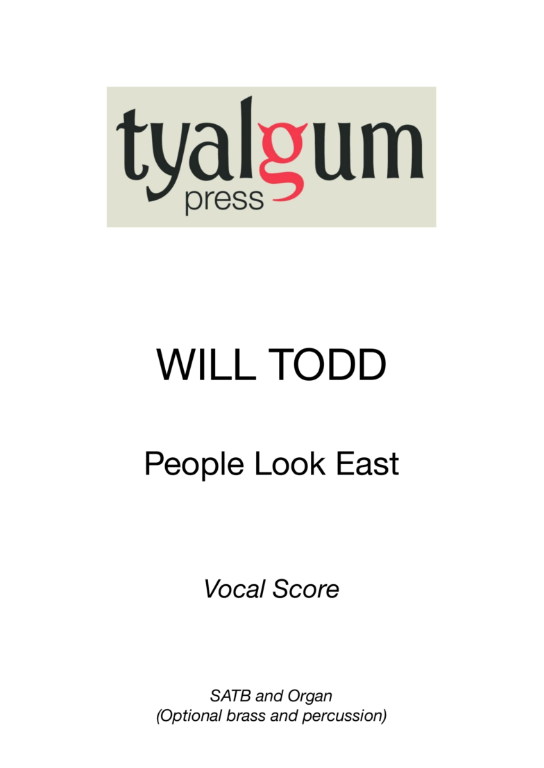 People Look East (original) - Vocal Score