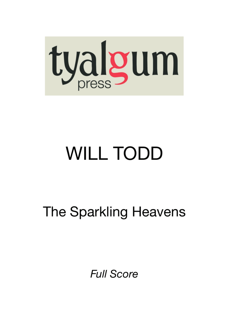The Sparkling Heavens - Full Score
