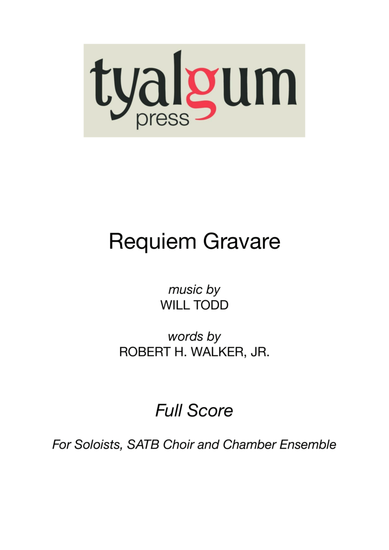 Requiem Gravare - Full Score